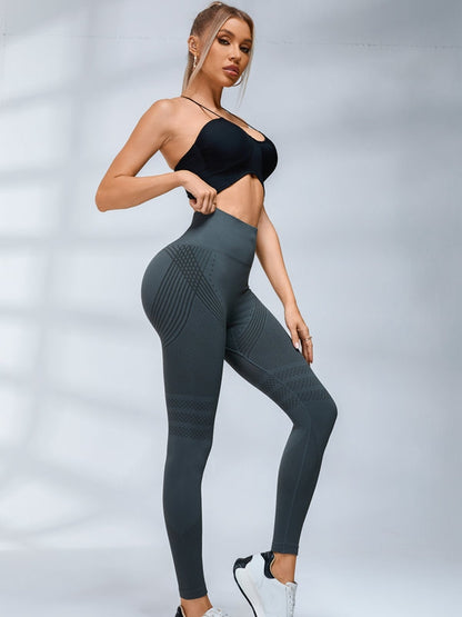 ZASUWA Female Stripes High-waisted Cross Back Tracksuit