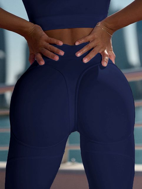 🖤ZASUWA Female Extra Sexy Push-Up "Juicy White" Leggings