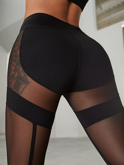 🖤ZASUWA Female Super Sexy Unique Mesh Hip-lift Leggings