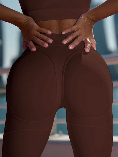 🖤ZASUWA Female Extra Sexy Push-Up "Juicy White" Leggings